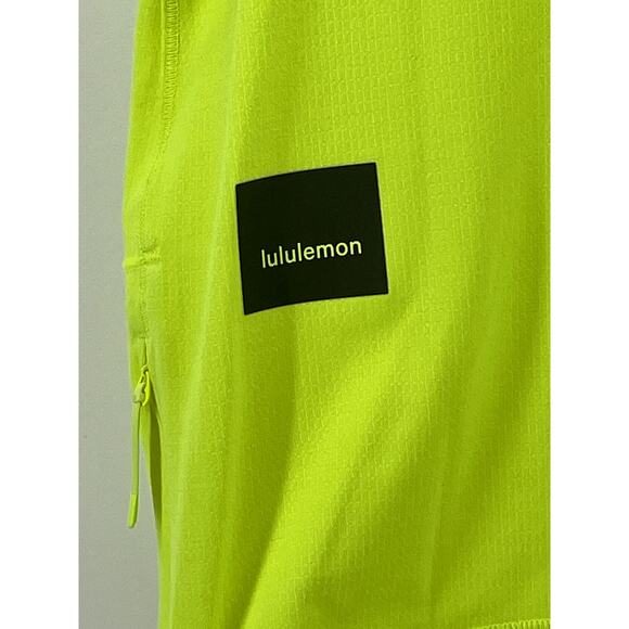 Lululemon Lightweight Cinch Hem Hiking Tee Yellow Size 6 - Picture 3 of 4